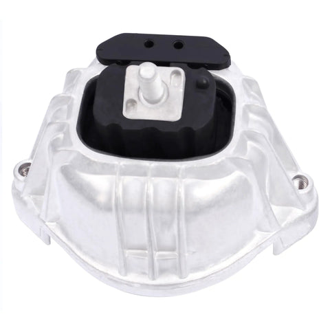 Premium Engine And Transmission Mount Kit For BMW 335i 328Xi X1 Z4 With 3.0L Engine silver metal mount with black rubber insert