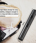 Handheld Milk Frother With Cover, 15 Second Silent Drink Mixer, Travel Ready Battery Powered Stainless Steel Whisk For Coffee Matcha And Shakes, Ultra Fast Foam In Seconds, Compact On The Go Foam Maker next to travel essentials in suitcase