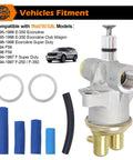 Fuel Transfer Pump With Hose Line Kit For Ford 7.3L Diesel Super Duty F-250 F-350 E-350 Econoline 1994-1998 Easy Install