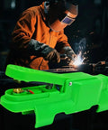 Welder using Touch Finger Button For Welding With Ergonomic Grip And Quick Release On Off Control during TIG welding