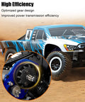 Traxxas One Tenth Scale Slash 2WD VXL Rustler Stampede Bandit Metal Gearbox Beefed Up Upgrade Gear Set Black for Rugged