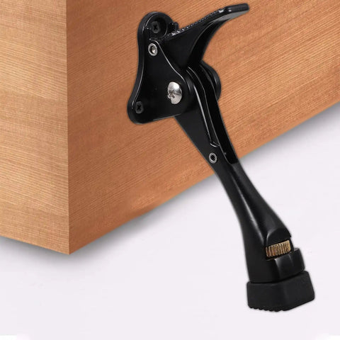 Adjustable Kick Down Door Stopper For Commercial And Home Doors With Easy Installation Anti Collision Protection And Heavy Duty Door Braking