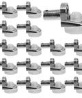 Heavy Duty Zinc Alloy Shelf Pins With Suction Cups 20 Pack For Kitchens And Wardrobes