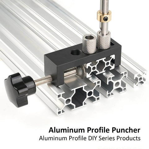 Aluminum Profile Drill Guide For 2020, 2040, 3030, 3060 European Standard Extrusion setup for precise drilling