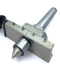 Pro Grade Taper Turning Attachment With Revolving Live Center For Offsetting Lathe Tailstock Morse Taper 2MT Metric Double Bearing Hardened Point Heavy Duty Precision Machining Tool