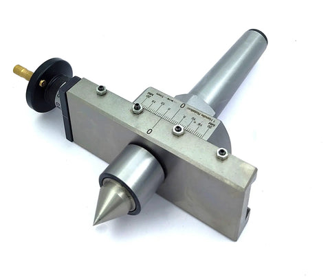 New Taper Turning Attachment With Revolving Live Center For Offsetting Lathe Tailstock 3MT Morse Taper High Precision Tool