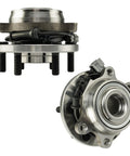 Front Wheel Hub Bearing Assembly With ABS For 2005 to 2019 Nissan Frontier 4x4 6 Lug 4.0L V6 Models, 2 Pack 515065