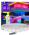 IP68 Waterproof LED Strip Lights USB Powered 5V With Music Sync Bluetooth App And RF Remote for outdoor lighting