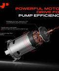 Secondary Air Injection Smog Pump For Toyota Tacoma 2005 2015 2.7L L4 Replacement 176000C020 motor diagram