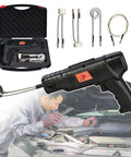 2500W Induction Bolt Heater Handheld Tool with 4 Coils and Rugged Case in automotive setting