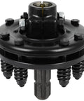 PTO Slip Clutch, 1-3/8" 6 Splines Both Ends Slip Clutch,Adjustable Rotary Cutter Brush Hog Slip Friction Clutch front view