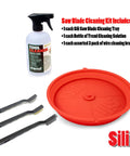 Deluxe Saw Blade Cleaning Kit With Silicone Tray And 18oz Spray Cleaner Includes Trend Tool And Bit Cleaner Fulton Wire Brush Set