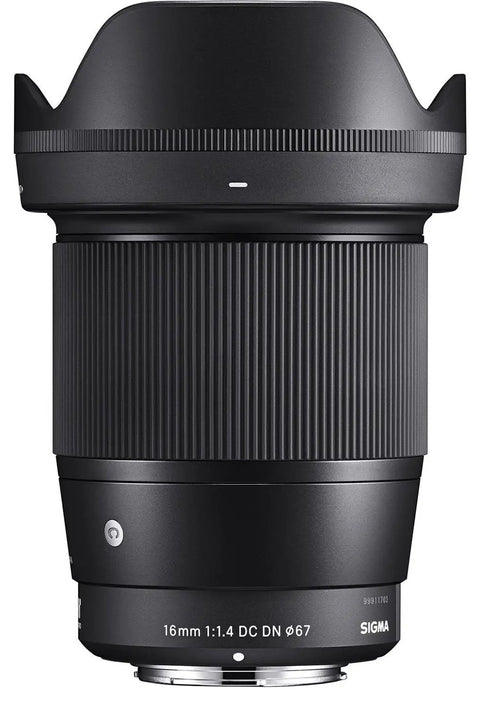 16mm F1.4 DC DN Contemporary Wide Angle Prime Lens For Sony E Mount Low Light Boss With Fast Hybrid AF Ultra Compact And Portable