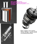Slick Cold Press Oil Extractor For Nuts And Seeds Fully Automatic Mini Kitchen Machine featuring stainless steel components and copper motor.