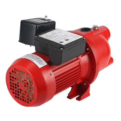 3/4 HP Shallow Well Jet Pump With Dual Voltage 115/230V 13 GPM Cast Iron Self Priming Water Pump For 25 Feet Max Lift close-up view