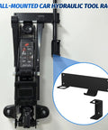 Wall Mount Jack Stand Rack Organizer For Hydraulic Floor Jacks Heavy Duty Holder And Brackets Perfect Garage Pro Must Have