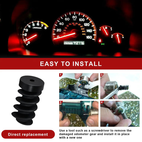 Odometer Gear Kit Replacement For Ford Ranger 1995 1996 1997 1998 1999 Speedometer Worm Gear Fits Select Ford Mazda Mercury Models