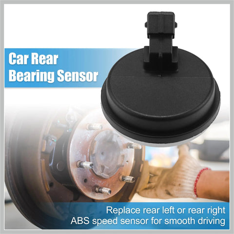Rear Hub Bearing ABS Speed Sensor Cap Black For Hyundai Veloster Elantra GT And Kia Forte OE 58980F0000 close-up view
