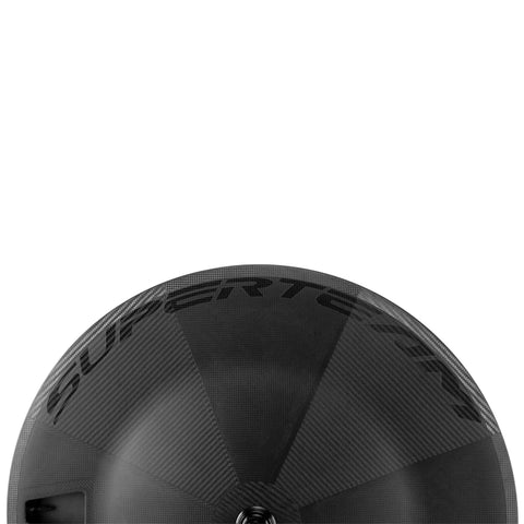 Ultra Light Full Carbon Disc Wheel 700C Tubeless Road Wheel For Rim Brakes, carbon fiber details, strong and flexible design