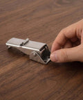 Heavy Duty Stainless Steel Toggle Latch Set For Secure Cabinet Doors And Industrial Cases Adjustable Buckle Clamp For Shock Resistant Use on wood