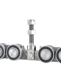Sliding Gate Trolley Truck Assembly With Four Bearings And Eight Steel Wheels For Heavy Doors High Duty Load Bearing