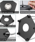 Metal base of Helping Hands Soldering Station Workbench Ready Pro Grade With 3X Magnifying Glass And Dimmable LED Flexible 4 Arm Stand
