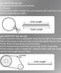 Instructions on measuring and installing 2 Pack M-21 Rubber V Drive Belt 21 Inch Pitch Girth No Nonsense Heavy Duty Workhorse Transmission Belt.