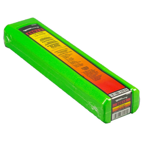 E6013 Welding Rod 1 Eighth Inch, 5 Pound Pack in green package, all position general purpose weld stick for AC or DC