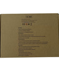 Cardboard packaging with warnings for Ultra Light Aluminum Adjustable Drill Guide Jig For Coaxial And Through Hole Drilling Portable Locator
