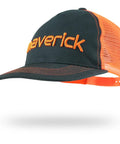 Extra Venting Bump Cap With Baseball Cap Style Head Protection Lightweight And Breathable Orange For Men And Women Safe Hard Hat Alternative With Airflow, showing front view of cap with mesh back.