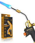 Propane Torch Head With Trigger Start High Intensity Pencil Flame For Soldering Welding Cooking DIY Friendly Mapp Propane Gas Compatible CSA Certified Ergonomic Non Slip Handle Upgrade For Precise Flame Control
