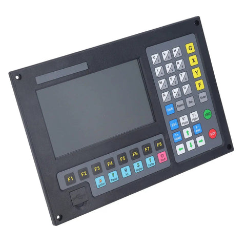 Pro Grade CNC Control System With 2 Axis Linkage 7 Inch HD Display Heavy Duty Stainless Steel Build High Precision Motion Controller For Plasma Cutting 0.001mm Accuracy 200KHz Pulse Frequency, 7-inch display