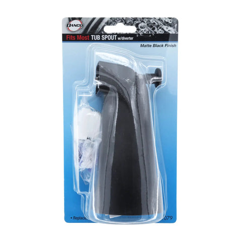 Matte Black Diverter Tub Spout 11079 Replacement For Worn Out Tub Faucet Easy Install And Modern Style Upgrade For Your Bathroom