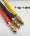 4.0mm plug connectors for 1900KV Brushless Motor 2400W 78A 31V 4Pole powerhouse use in RC cars and boats