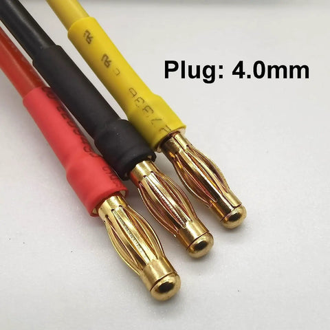 4.0mm plug connectors for 1900KV Brushless Motor 2400W 78A 31V 4Pole powerhouse use in RC cars and boats