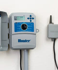 Wireless Rain Sensor System With Automatic Sprinkler Shutoff Mounts To Gutter Or Wall Compatible With Most Irrigation Controllers Easy Rain Delay