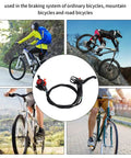 Front And Rear Disc Brake Kit For Road And Mountain Bikes Featuring Rapid Cooling Rotors And Dependable Stopping Power Built To Rip Trails And Shred Daily Rides In Matte Black.