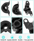Front Right Engine Motor Mount For Honda Civic Integra Crv 1992 To 2001 Heavy Duty Vibration Damper side view showing durable design.