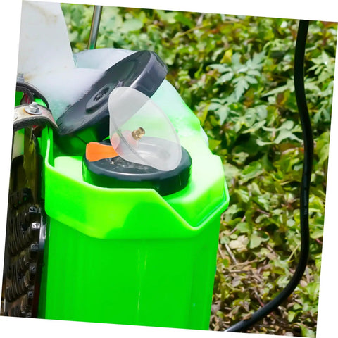 Drift Guard Spray Nozzles With Transparent Windproof Shield 2 Pack For Agricultural Sprayers on green garden equipment