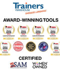 Create Your Own Thumball 6 Inch Blue With Marker Includes 30 Blank Panels For Custom Ice Breakers And Learning Reinforcement Tools Perfect For Class Team Building And Quick Conversational Prompts. award-winning certified logo graphic