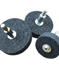 3-Piece Mounted Stone Grinding Wheel Set With 1/4 Inch Shank 40mm 50mm 60mm Diameter Aluminum Oxide Abrasive Wheels