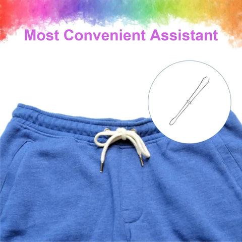 4 Pack Metal Drawstring Threaders For Easy Quick Insertion In Sweatpants, Hoodies, And Swim Trunks Stainless Steel Bodkin Threader