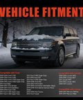 Vehicle fitment list for Fuel Pump Relay Module Replacement For Ford E Series F Series Flex Transit 150 250 350 350HD And Lincoln MKS MKX MKZ MKT 2009 2019 Compatible AA8Z9345A on snowy road image