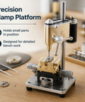 Mini Bench Drill Press Machine 9500Rpm High Precision Watchmaker Tool Variable Speed Spindle with precision clamp platform.