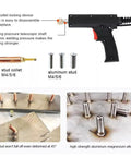 Beefy Steel And Aluminum Dent Pulling Machine and 110V Spot Welding Stud Welder Kit with stud collet and aluminum studs M4/M5/M6