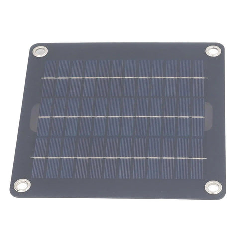 10W Monocrystalline Solar Panel Battery Charger Kit With OBD Charger And Battery Clips For Cars, Motorcycles, Boats, And RVs