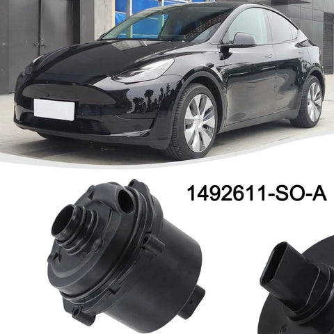 Replacement Electric Water Pump For Tesla Model 3 And Y 2017-2023 Direct Fit Coolant System Fan Assembly Manifold Upgrade Keeps Engine Running Smooth Without Overheating Issues