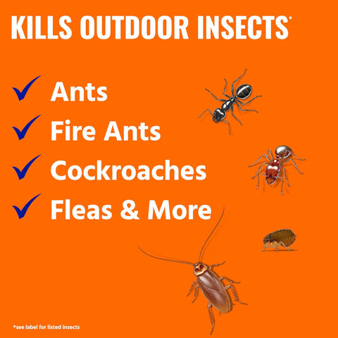 Ant Killer Plus Multi Purpose Insect Control For Outdoors Kills Fire Ants Fleas Cockroaches And Other Crawling Insects 3 Lb