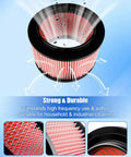 2 Pack Fine Dust Cartridge Filter For VF408, VF410P, Beast VFB511B 0201, and Cleva Industrial VF408B Replacement Vacuum Filter