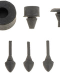 Universal Rubber Bumper Kit With Multiple Piece Counts For DIY And Pro Projects A Cost Effective Time Saving Direct Replacement